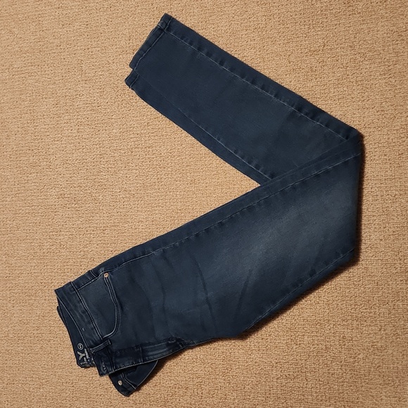 "Only" brand Blue High Waisted Skinny Jean - Picture 1 of 3